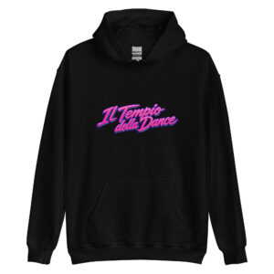 Felpa con Cappuccio Dance Revival "Neon Style" - Stile Vintage Anni 80/90