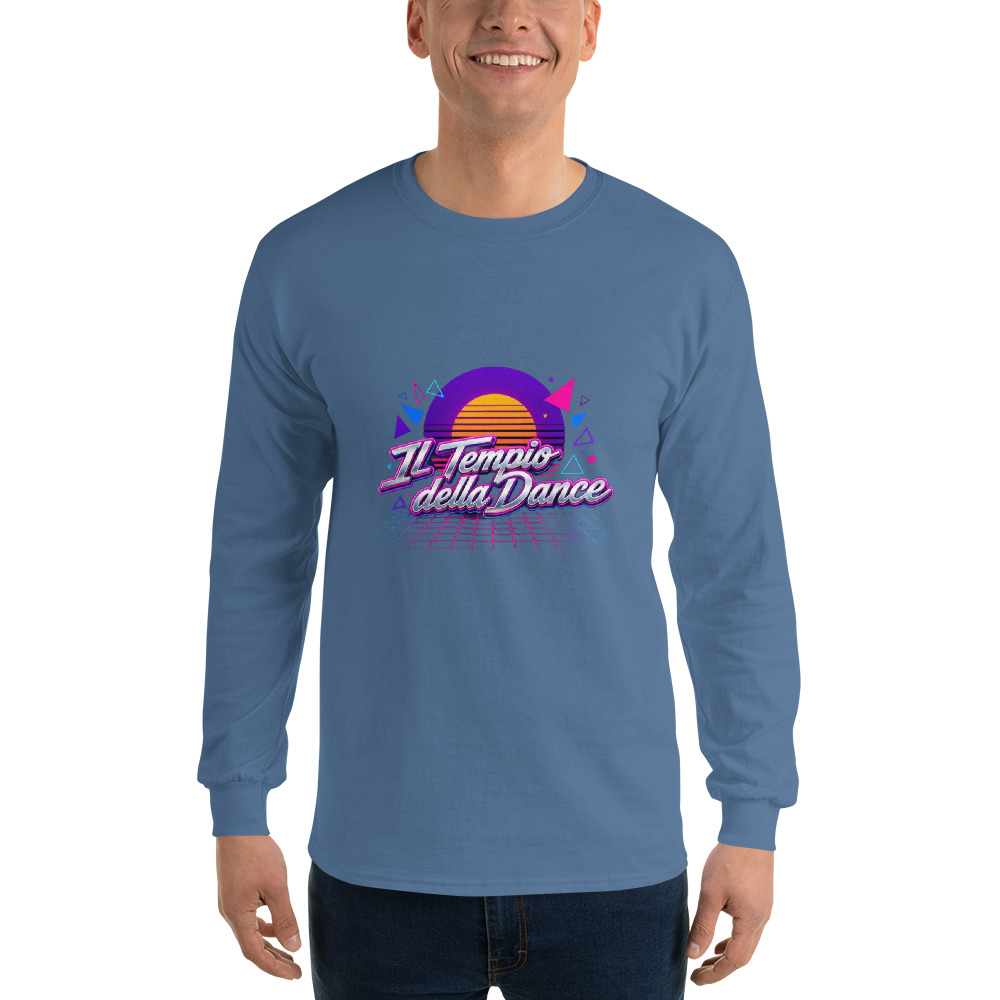 Maglia a Manica Lunga Uomo "Classic Logo" - Il Tempio della Dance Revival - immagine 3