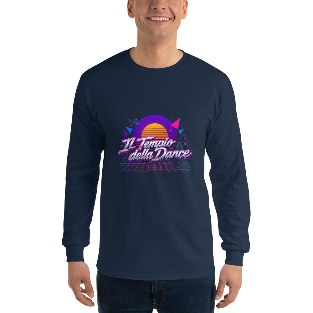 Maglia a Manica Lunga Uomo "Classic Logo" - Il Tempio della Dance Revival - immagine 2
