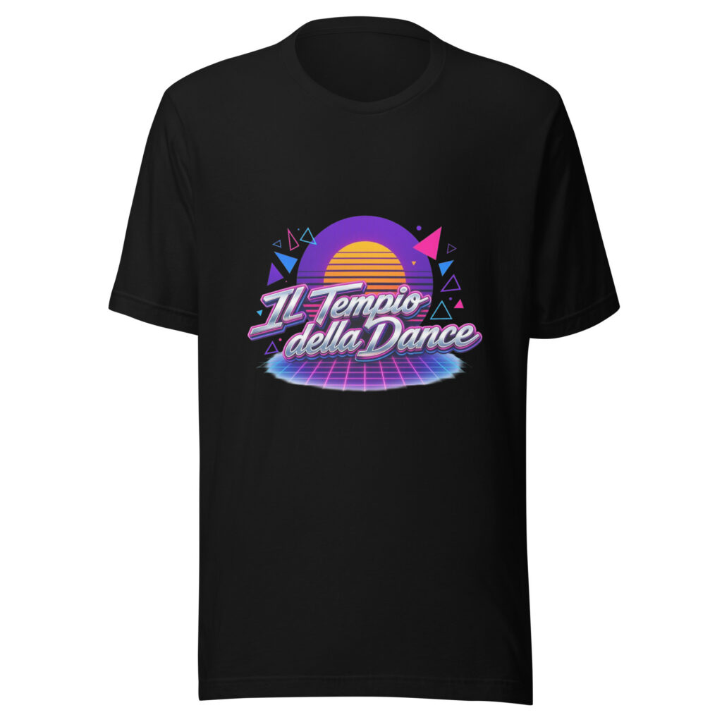 T-shirt Italo-Disco Anni 80 - Il Tempio della Dance Revival